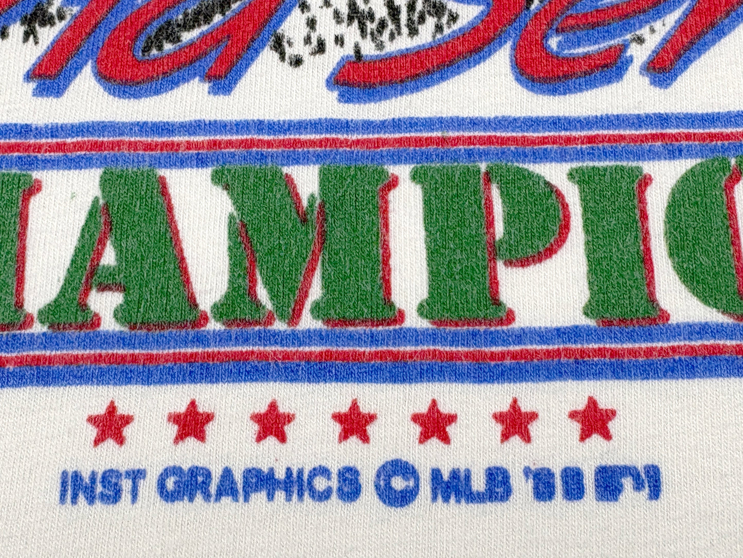 VTG '88 DODGERS WORD SERIES CHAMPION T-SHIRT