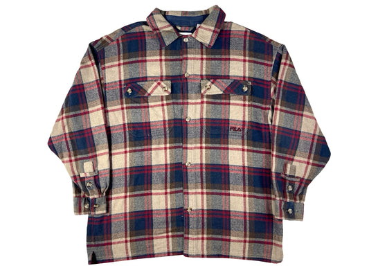 VTG FILA FLANNEL SHIRT