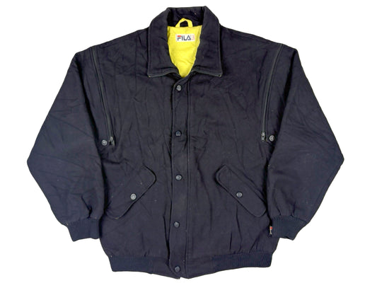 VTG FILA WOOL COVERTIBLE JACKET