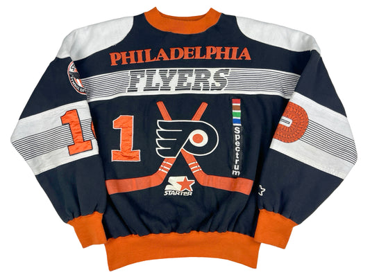 VTG '80S NHL PHIL. FLYERS STARTER SWEATER