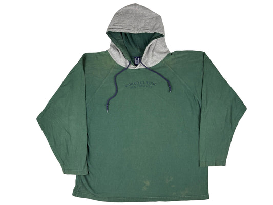 VTG GAP WORLD CLASSIC HOODED SWEATSHIRT