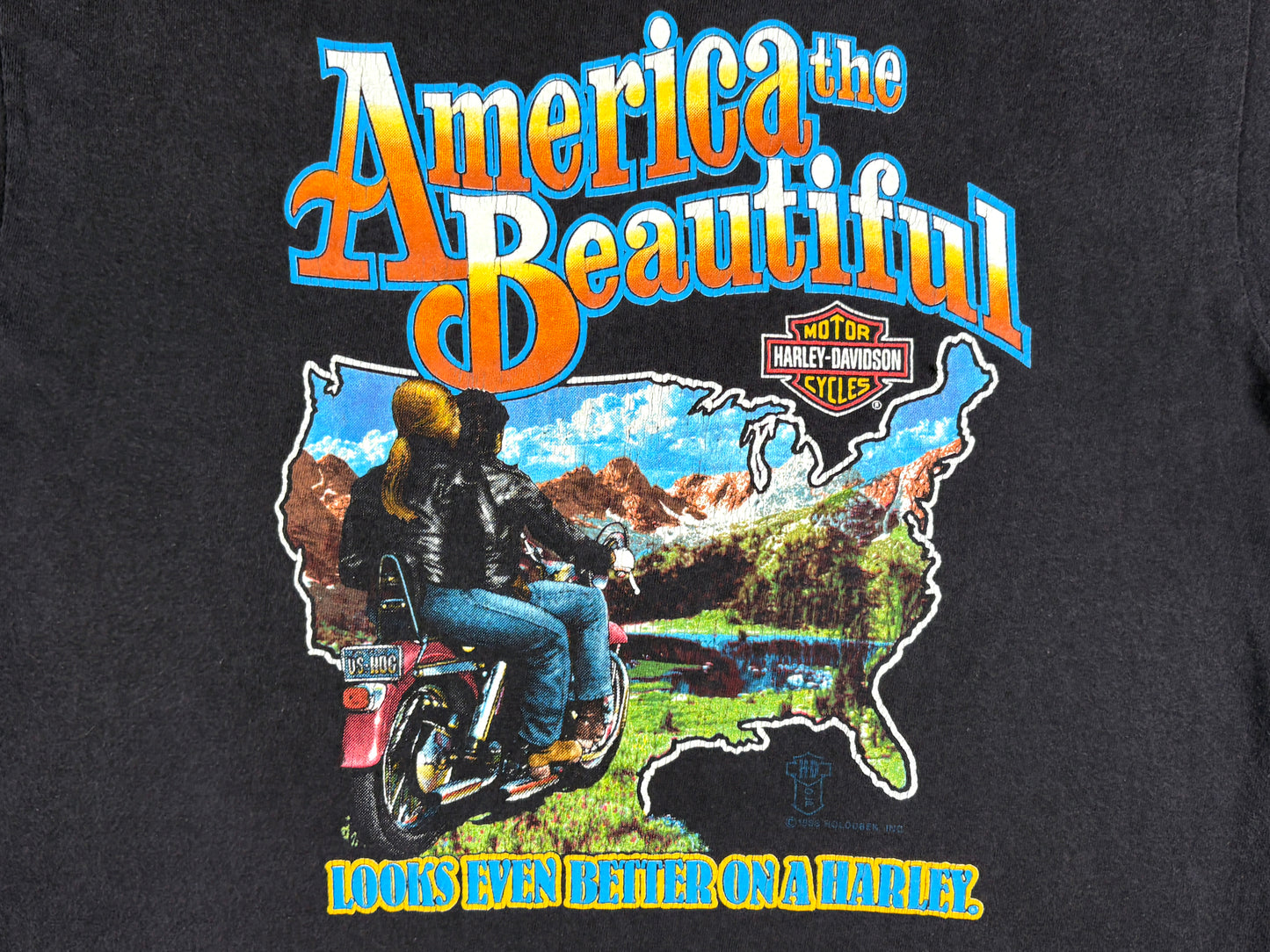 VTG '93 HARLEY-DAVIDSON OHIO T-SHIRT