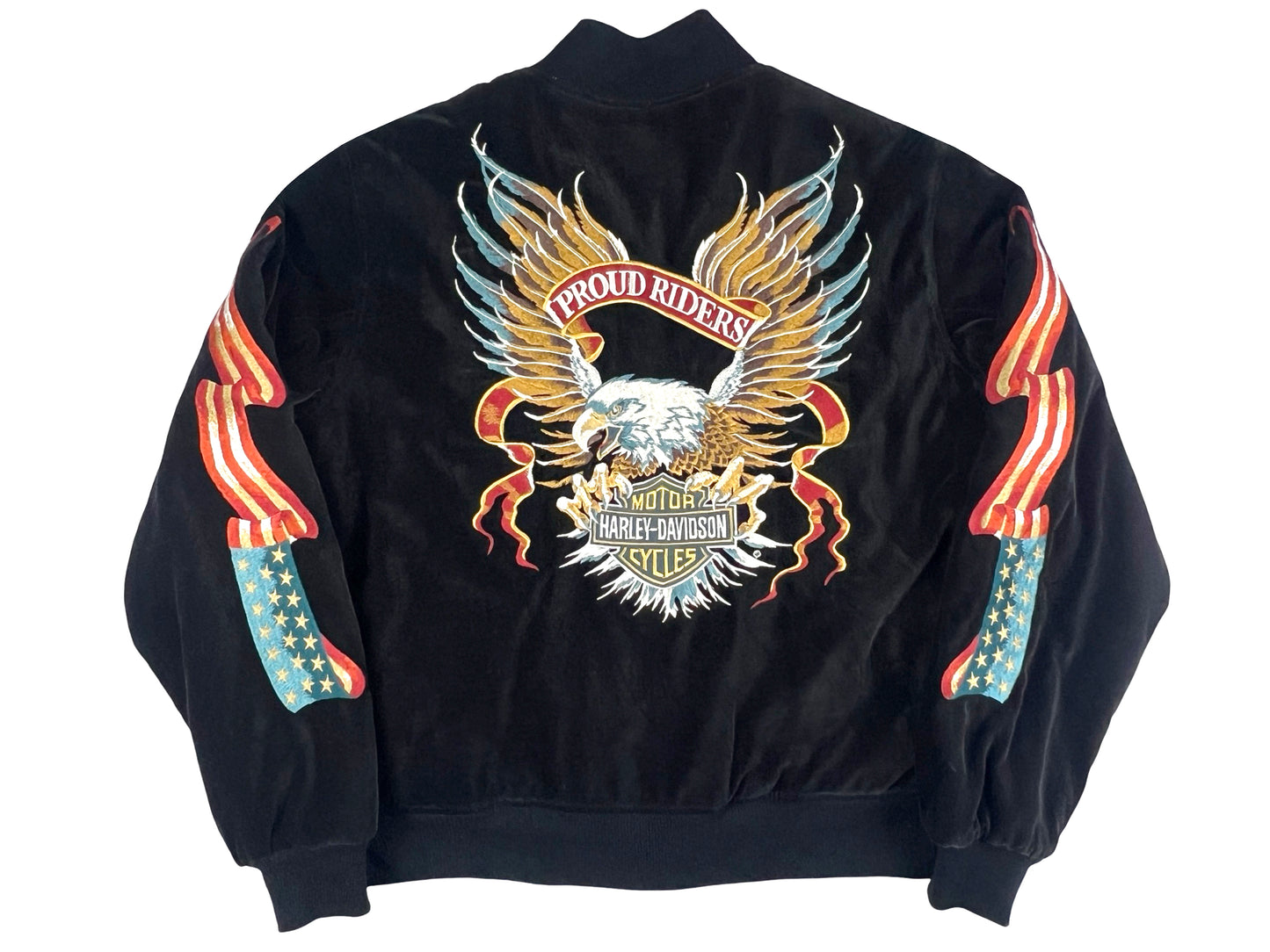 VTG H-D PROUD RIDES SUKAJAN VELVET JACKET
