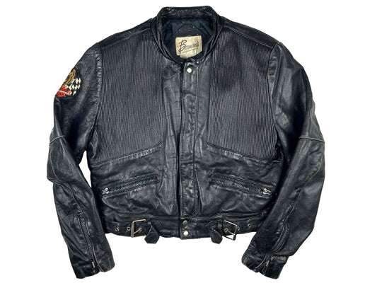 VTG BERMAN'S HARLEY DAVIDSON LEATHER JACKET