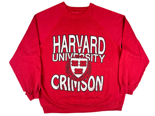 VTG HARVARD UNIVERSITY CRIMSON CREWNECK