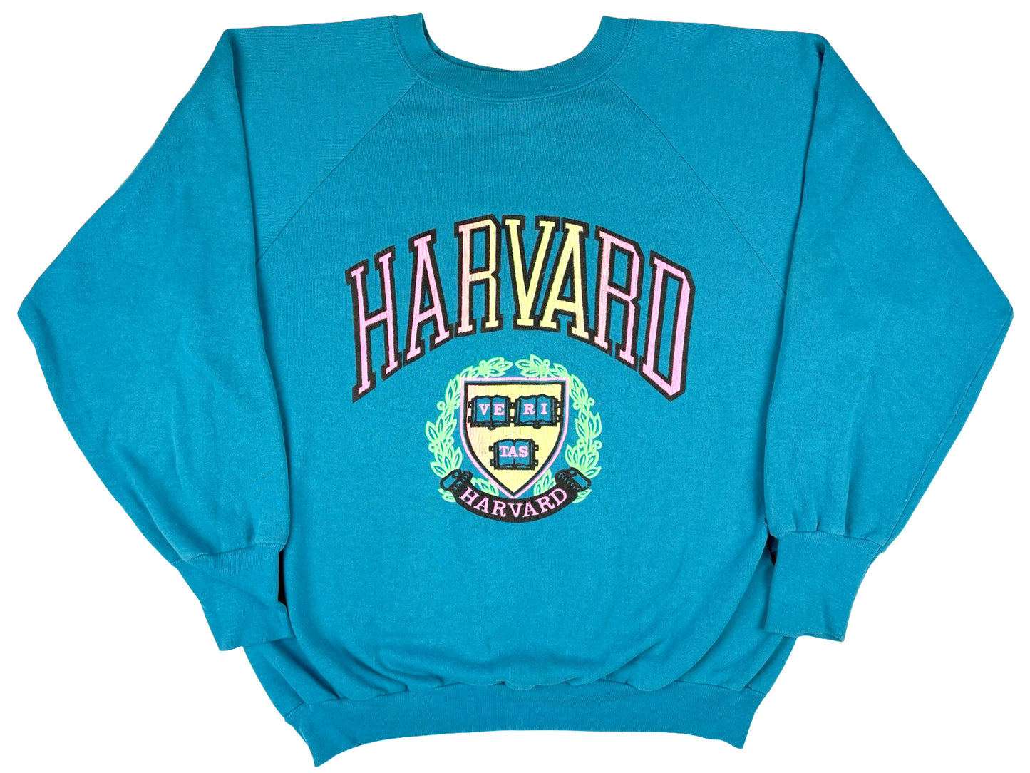 VTG '80S HARVARD CREST SWEATER