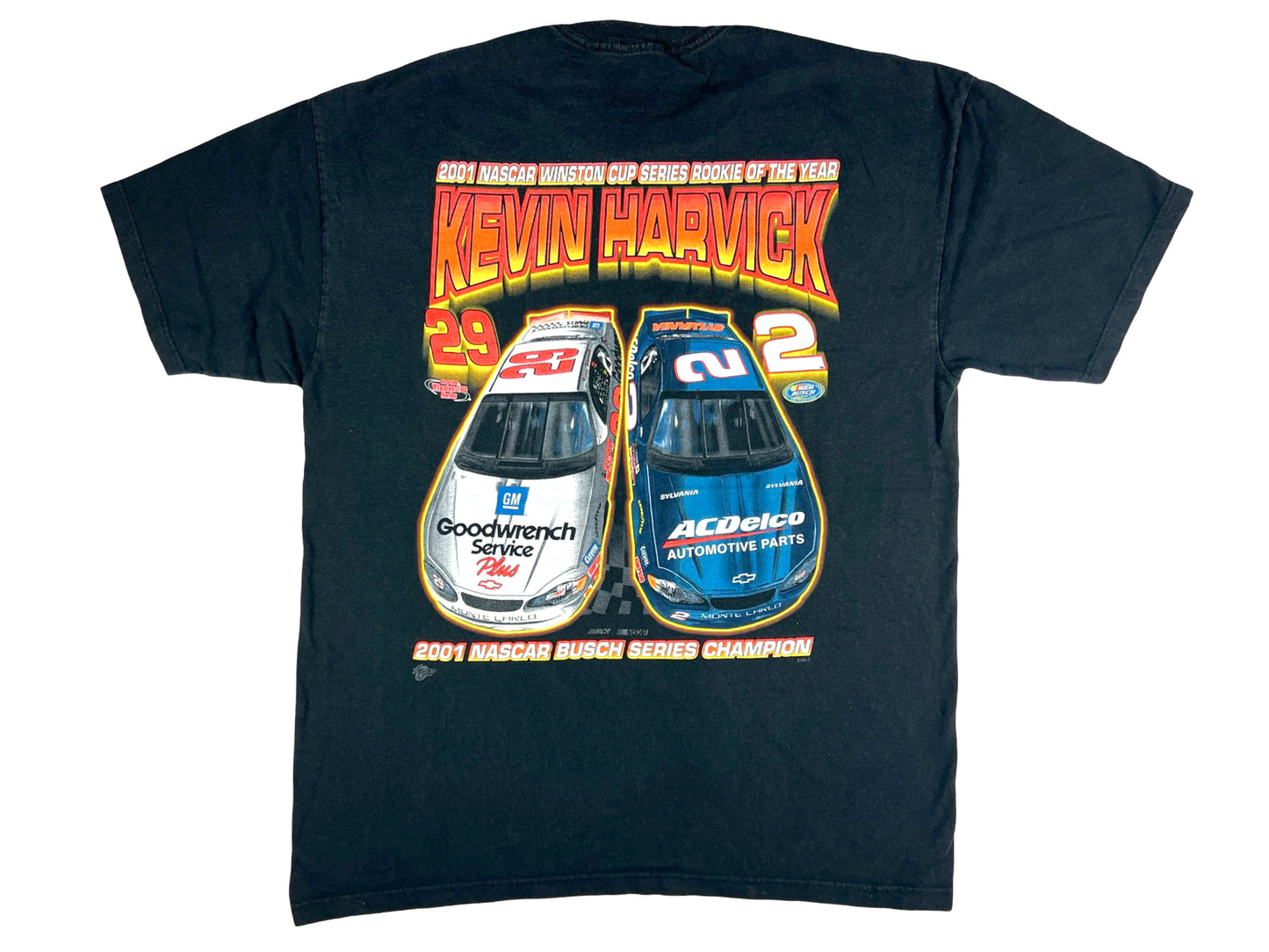 2001 NASCAR ROOKIE OF THE YEAR T-SHIRT