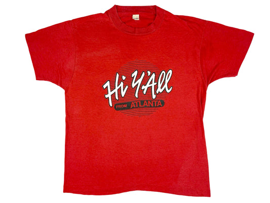 VTG HI Y'ALL FROM ATLANTA T-SHIRT