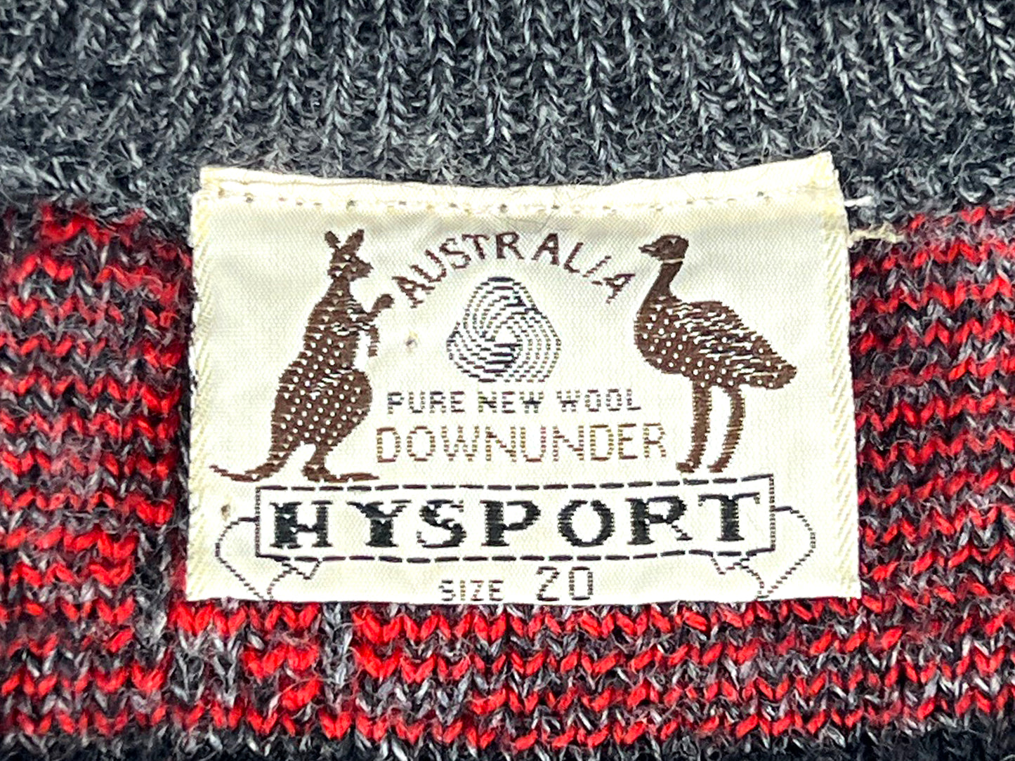 VTG HYSPORT KNIT SWEATER
