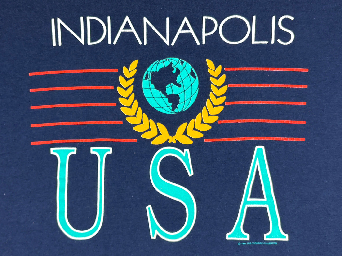 VTG INDIANAPOLIS USA T-SHIRT