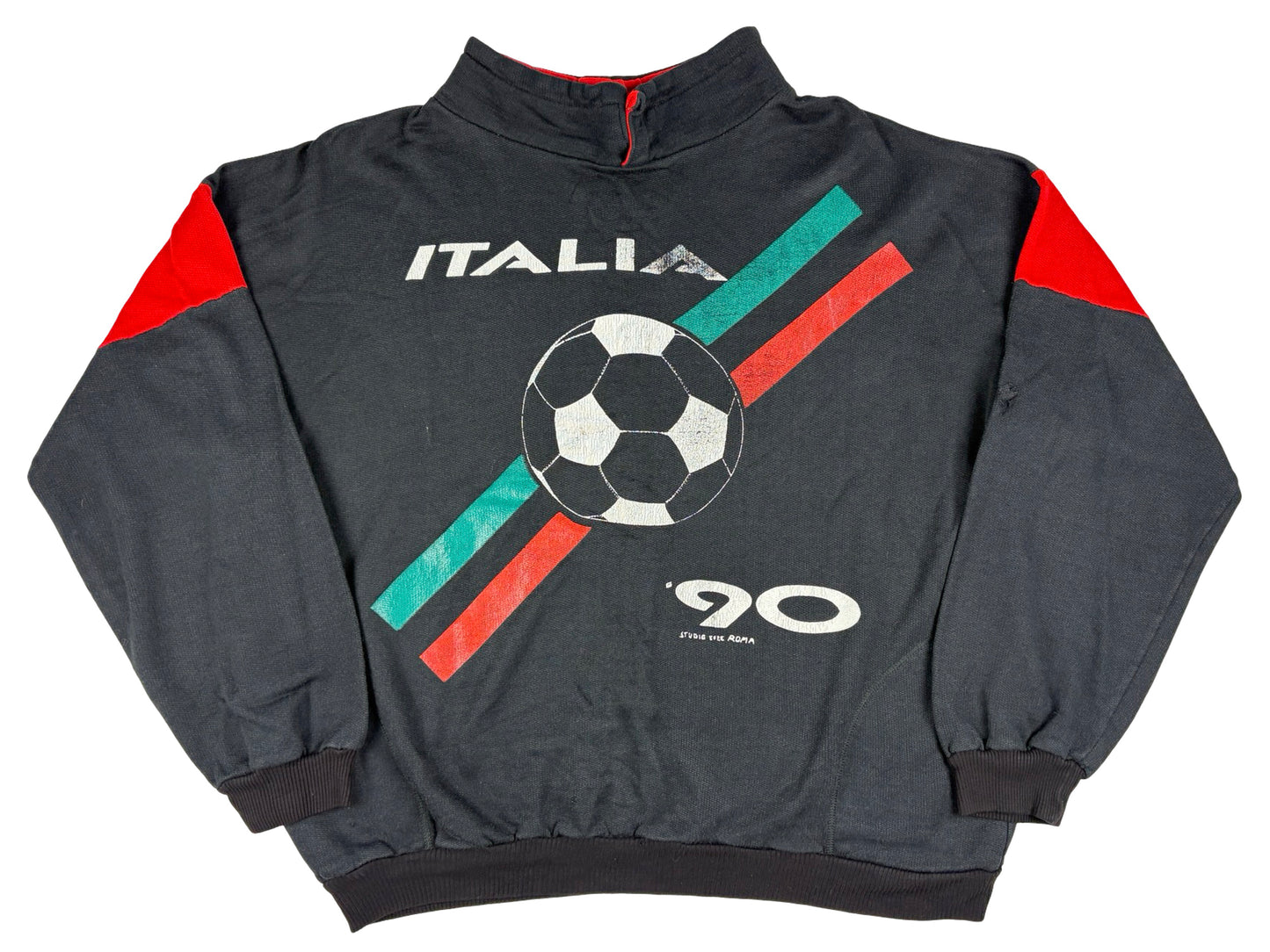 VTG '90 ITALIA MOCKNECK SWEATER