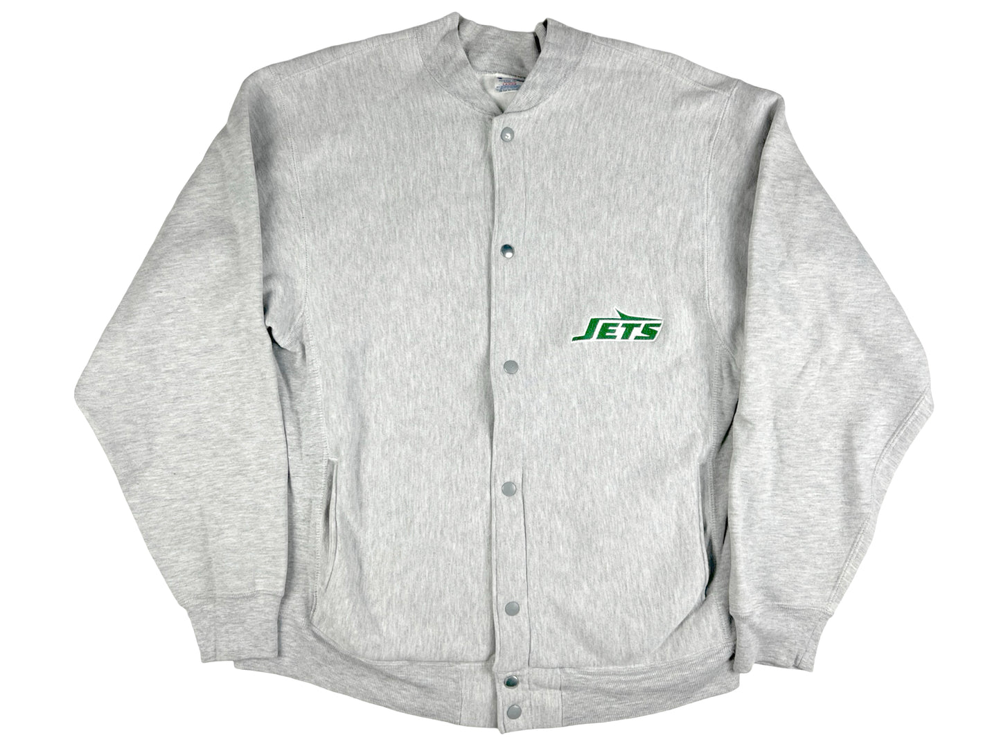 VTG NY JETS CHAMPION REVERSE WEAVE SWEATER