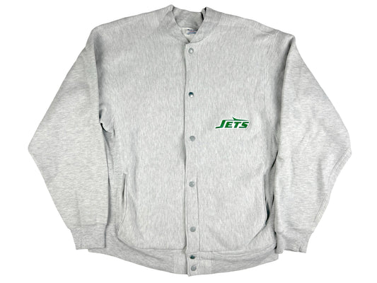 VTG NY JETS CHAMPION REVERSE WEAVE SWEATER