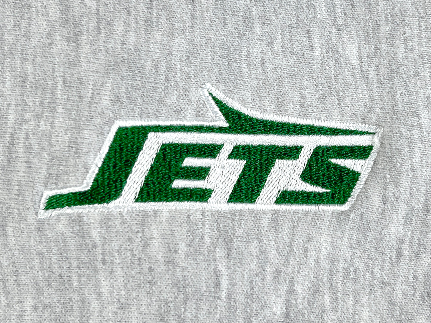 VTG NY JETS CHAMPION REVERSE WEAVE SWEATER