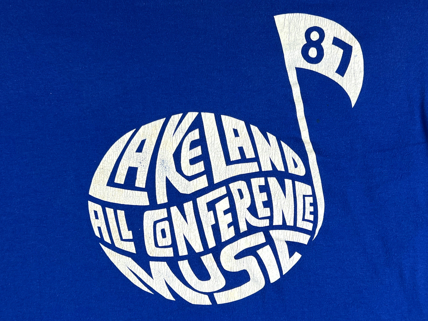 VTG '87 LAKE LAND MUSIC T-SHIRT