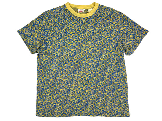 LEVIS FLORAL TERRY CLOTH T-SHIRT