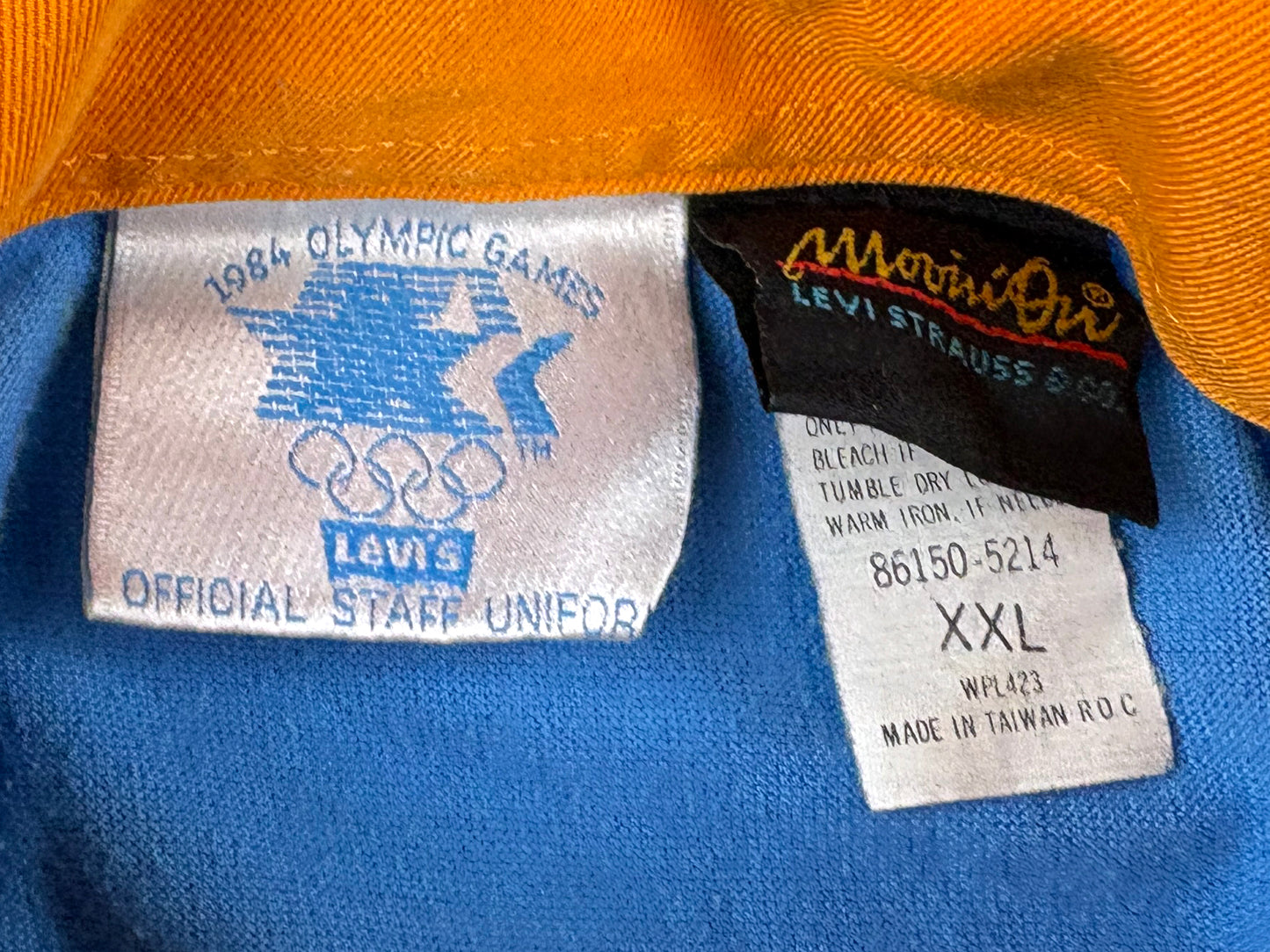VTG '84 LEVIS OLYMPICS POLO SHIRT