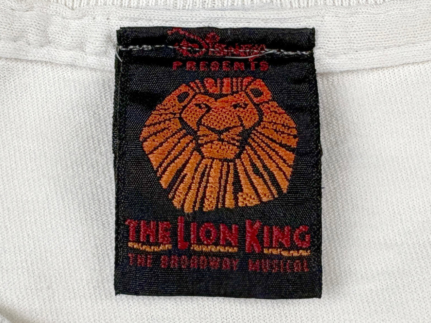 VTG '00 THE LION KING MUSICAL T-SHIRT