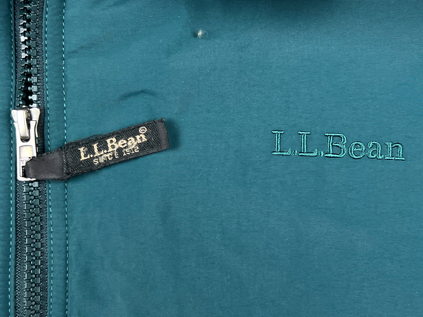 VTG L.L. BEAN FLEECE LINED SHELL JACKET