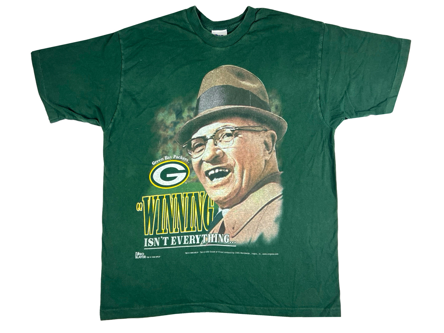 VTG '95 PRO PLAYER GREEN BAY PACKERS VINCE T-SHIRT