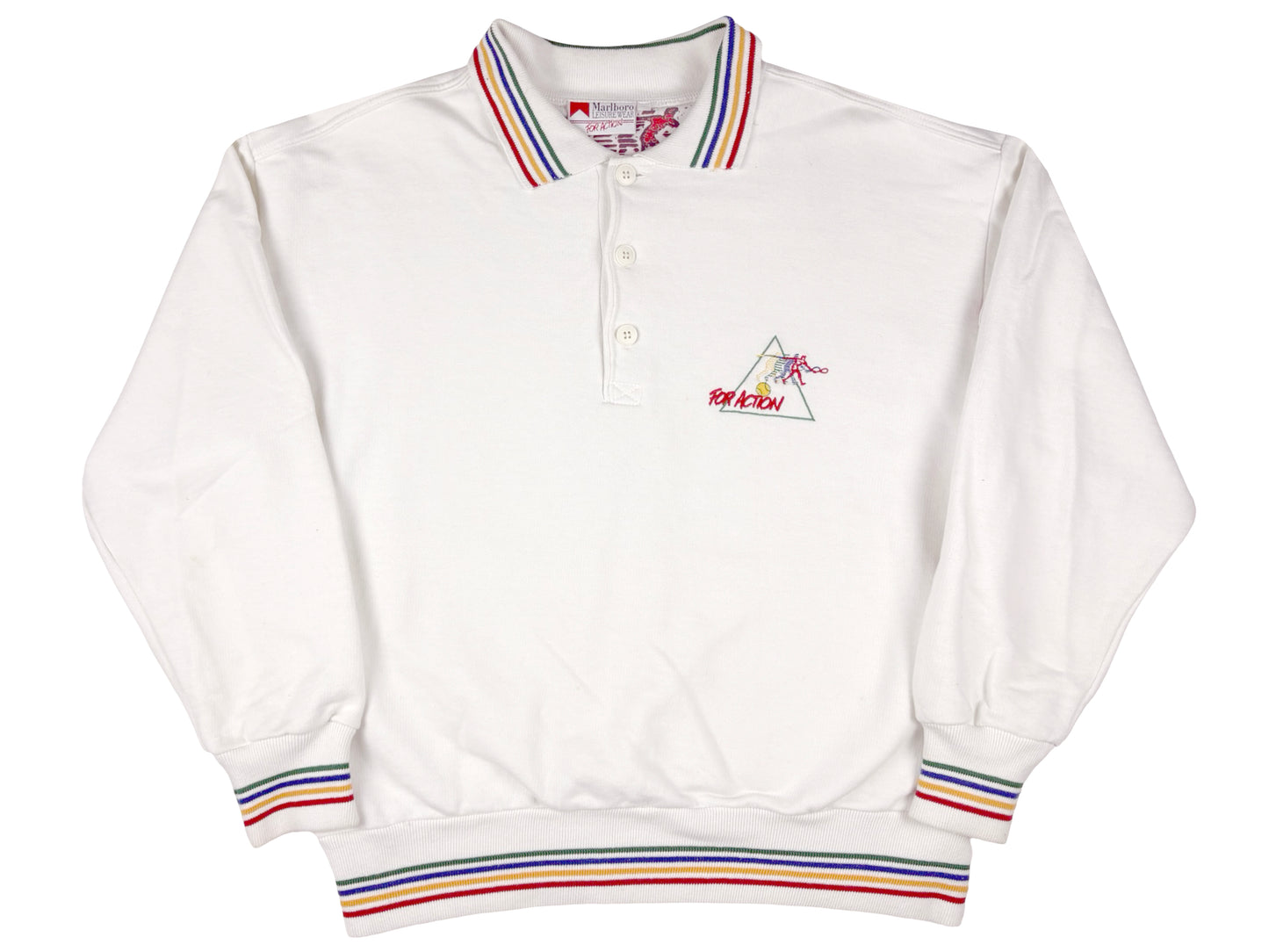 VTG '90S MARLBORO FOR ACTION SWEATER