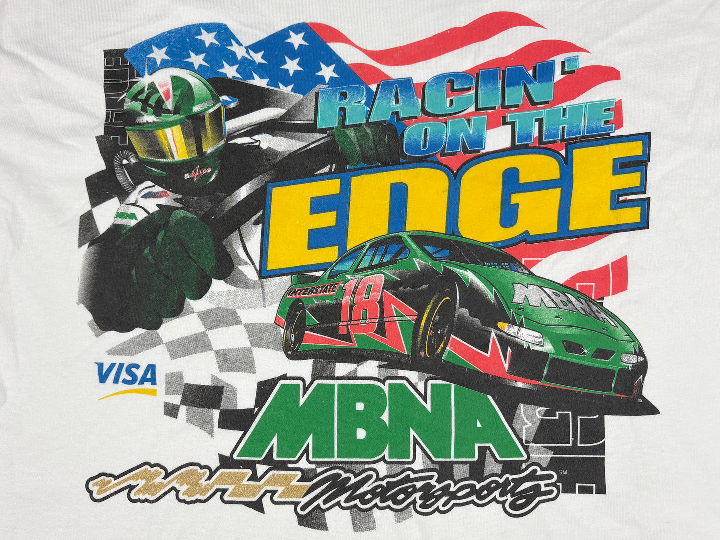 VTG '00 MBNA NASCAR RACING T-SHRT