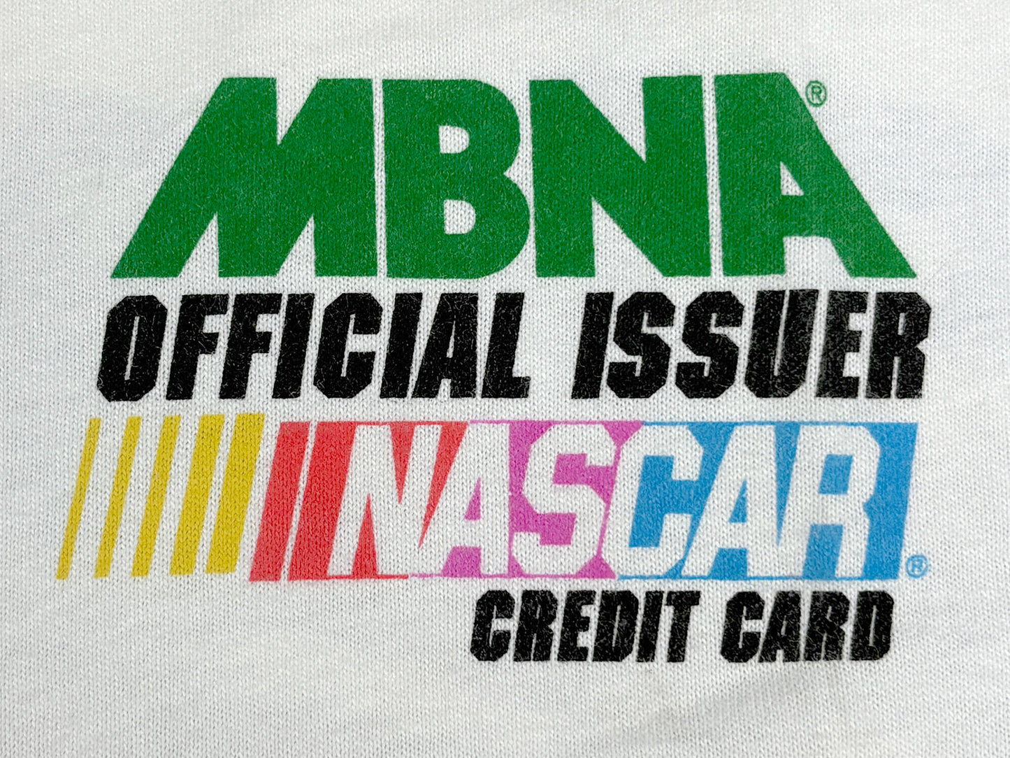 VTG '00 MBNA NASCAR RACING T-SHRT
