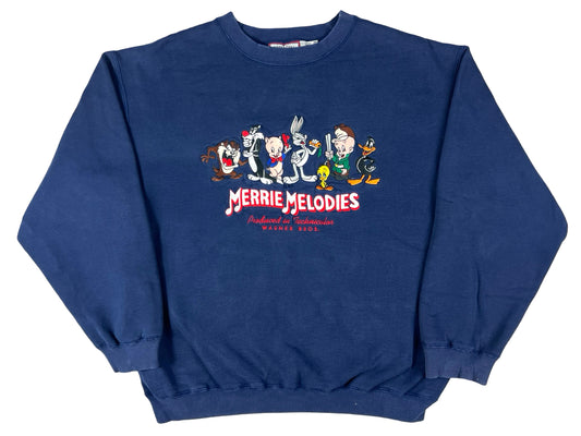 VTG MERRIE MELODIES LOONEY TUNES CREWNECK