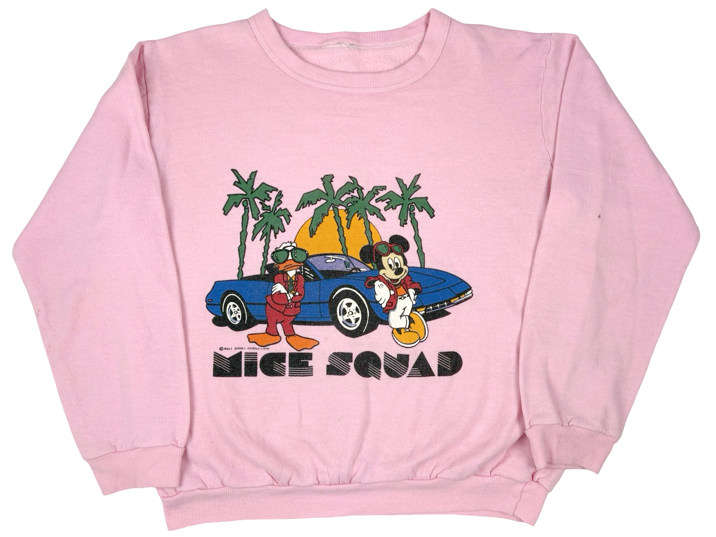 VTG '80S DISNEY MOUSE SQUAD SWEATER