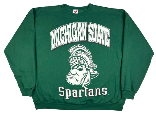 VTG '90S MICHIGAN STATE SPARTANS SWEATER