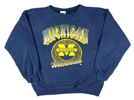 VTG MICHIGAN WOLVERINES CREWNECK
