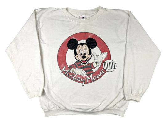 VTG MICKEY MOUSE CLUB EMBROIDERED L/S SHIRT