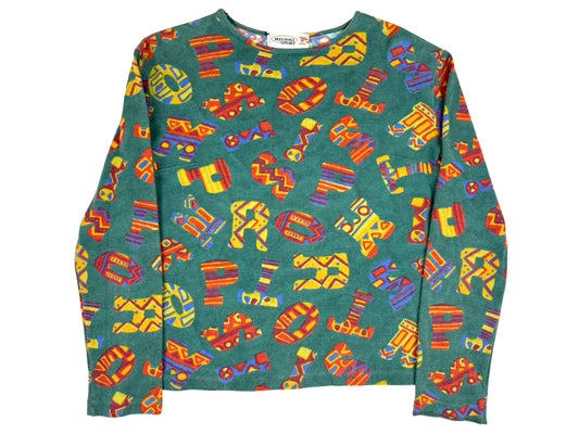 VTG '90S WMNS MISSONI SPORT AOP SHIRT