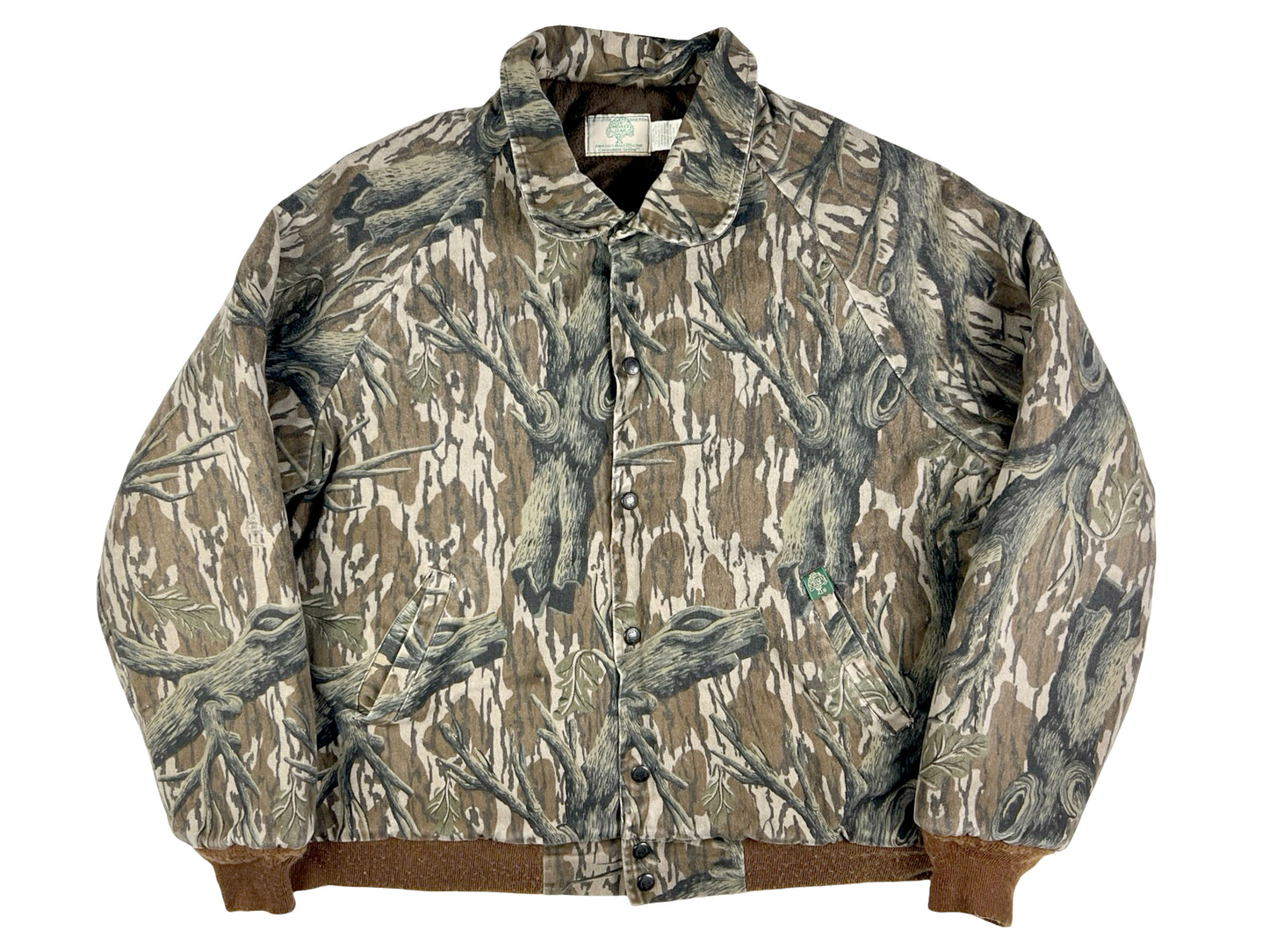 VTG MOSSY OAK QUILTED LINED JACKET
