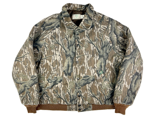 VTG MOSSY OAK QUILTED LINED JACKET