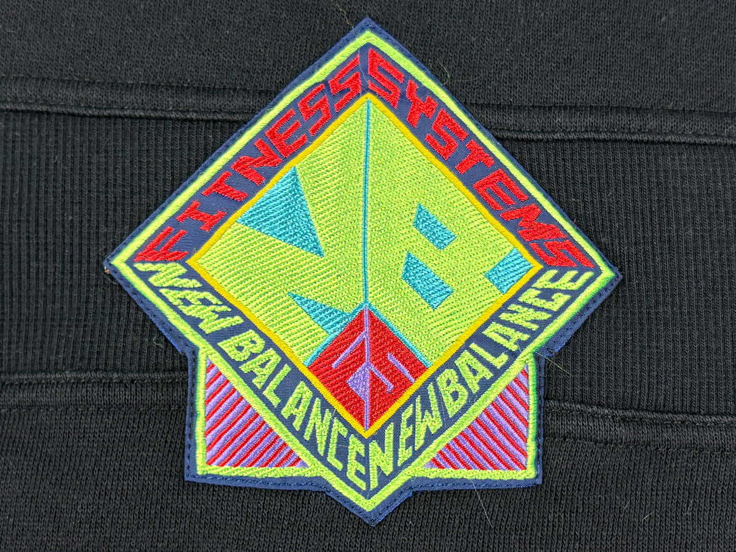VTG '80S NEW BALANCE FITNESS SYSTEM SWEATER