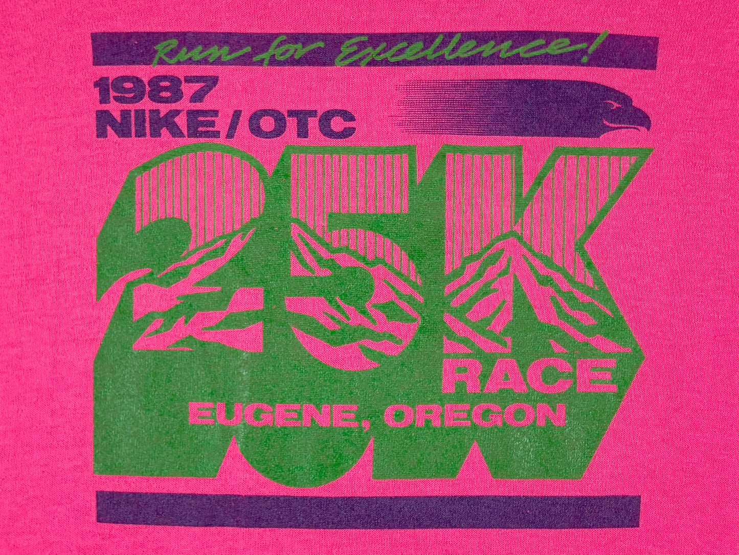 VTG '87 NIKE 25K RACE T-SHIRT