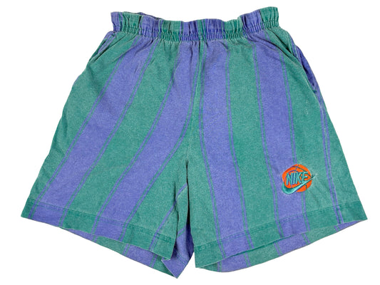 VTG NIKE STRIPED BASKET BALL SHORTS