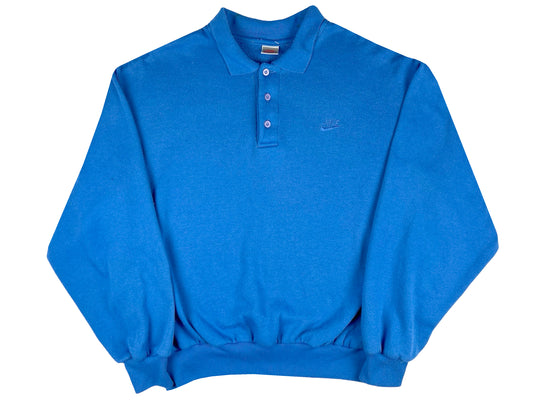 VTG NIKE POLO FLEECE  L/S SHIRT