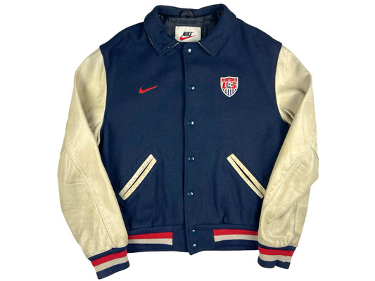 VTG NIKE USA LETTERMAN JACKET