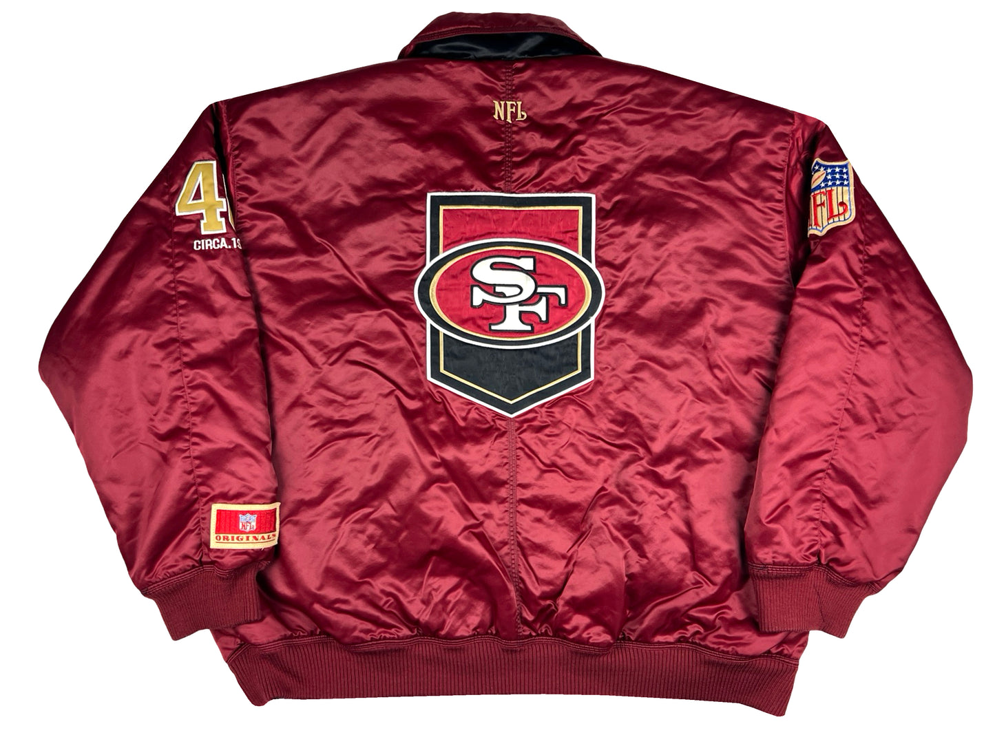 SAN FRANCISCO 49ERS SATIN JACKET