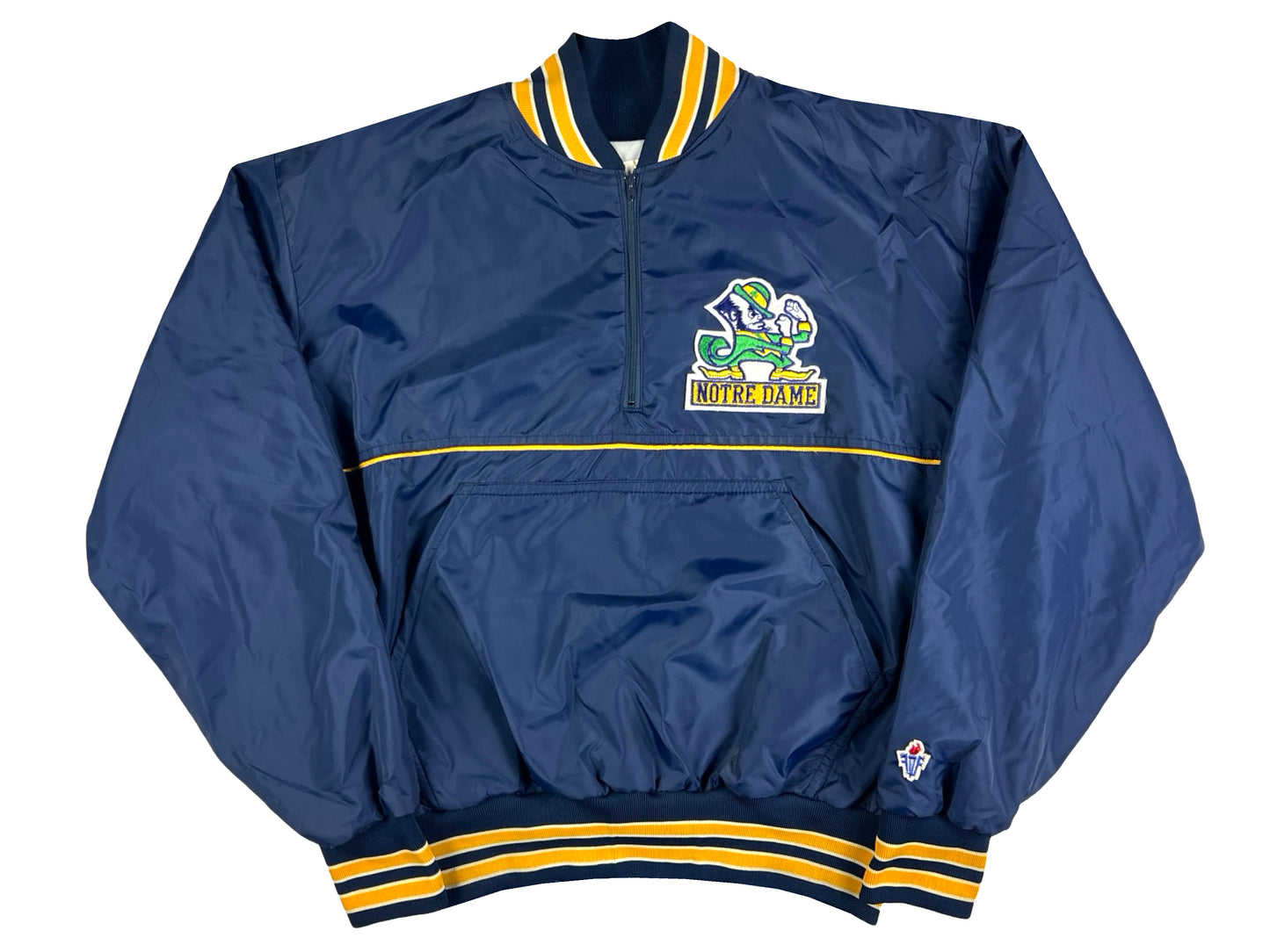 VTG NOTRE DAME  1/2 ZIP FELCO JACKET