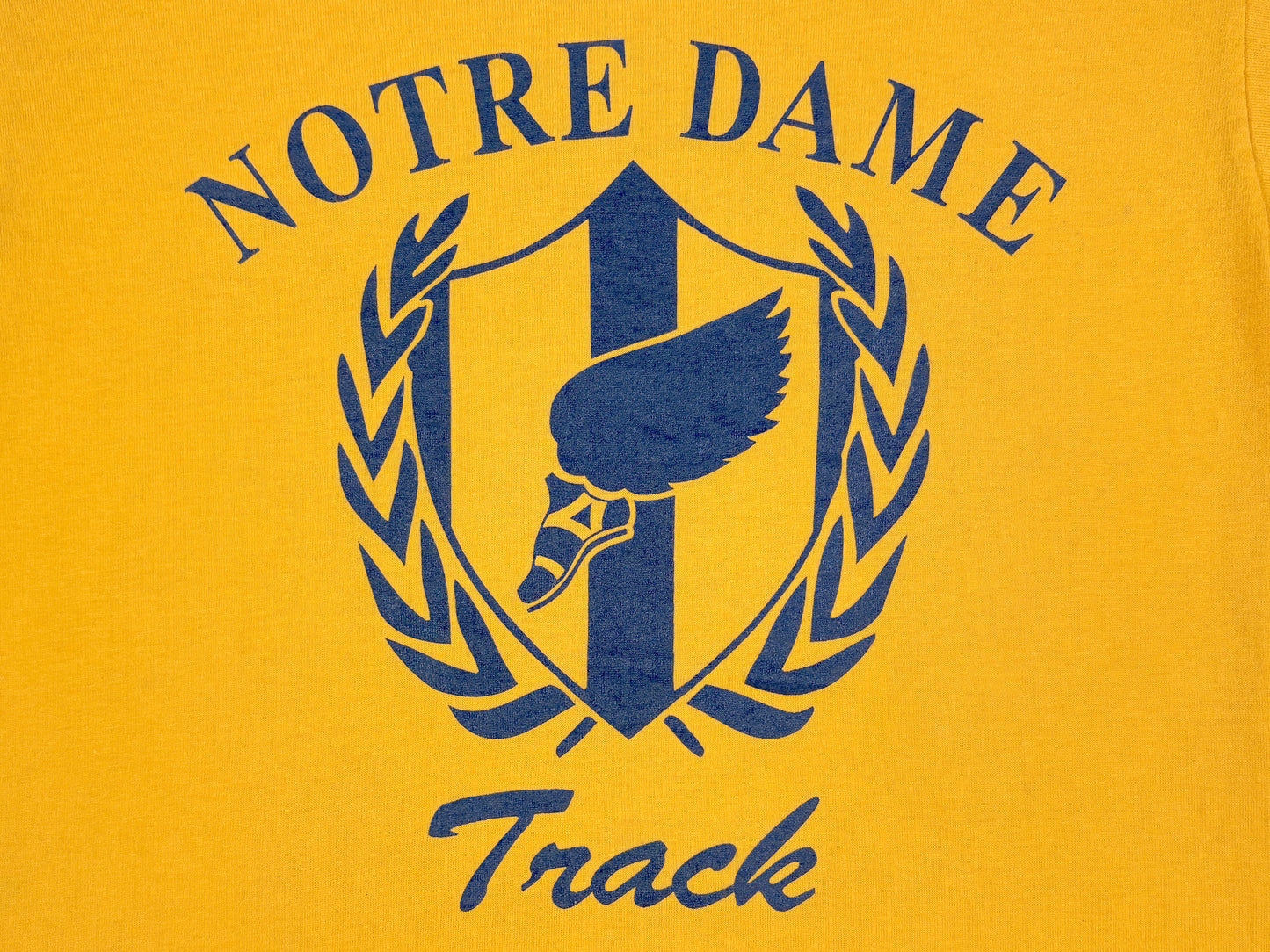 VTG NOTRE DAME TRACK T-SHIRT