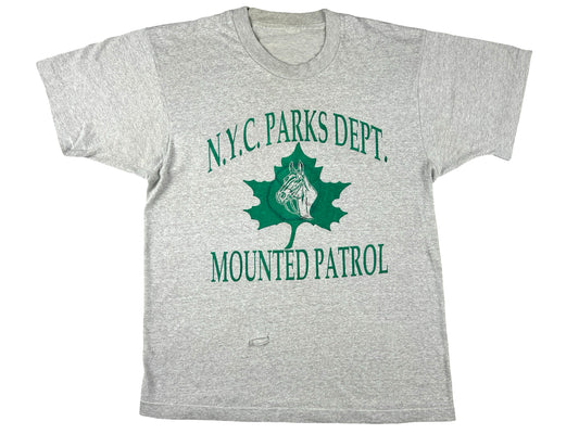 VTG N.Y.C. PARKS DEPT. MOUNTED PATROL T-SHIRT