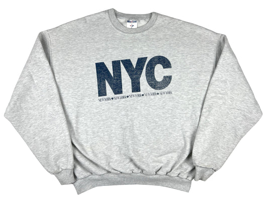 VTG NEW YORK BIG APPLE CREWNECK