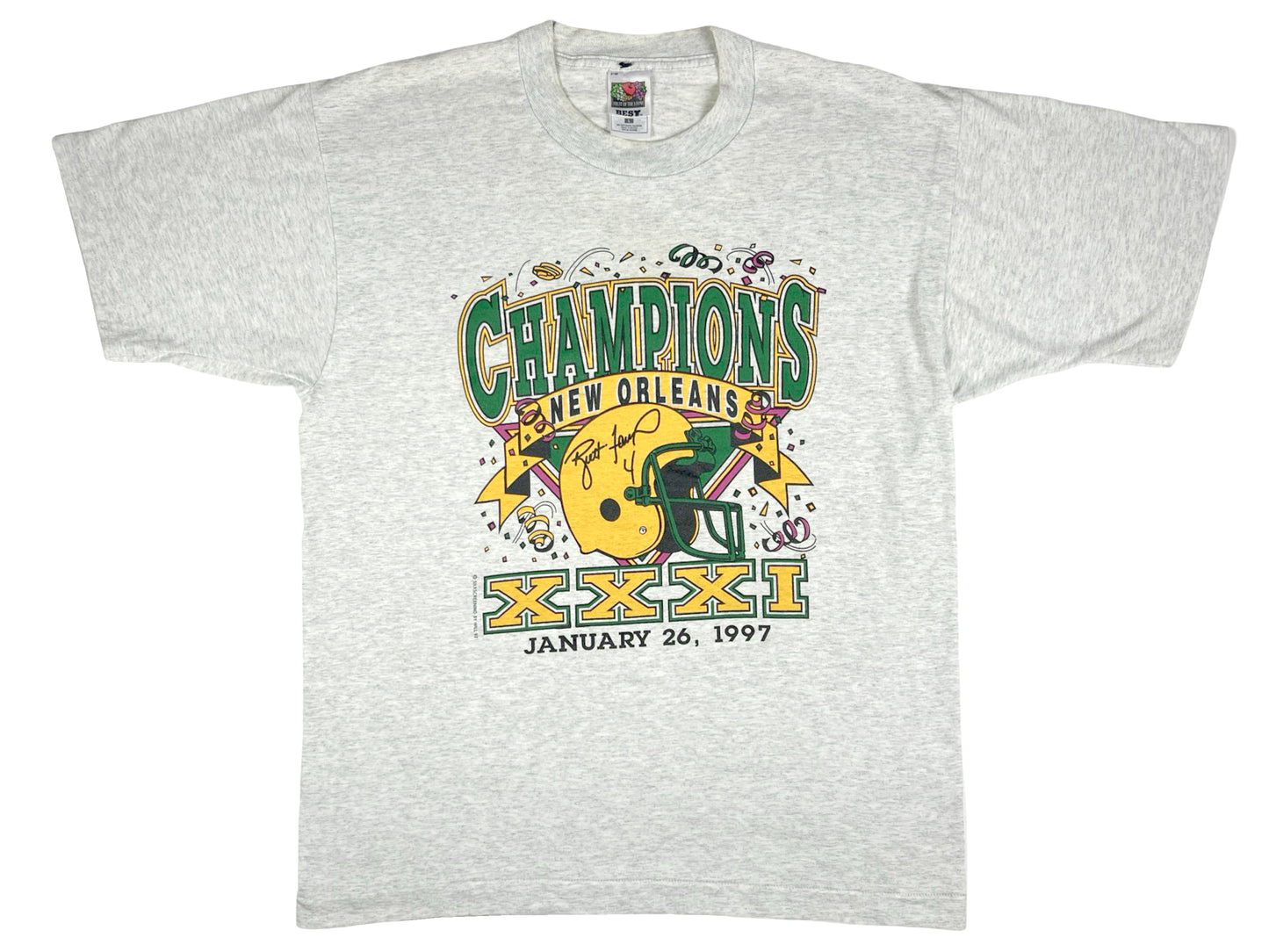VTG '97 GREEN BAY PACKERS SUPER BOWL T-SHIRT