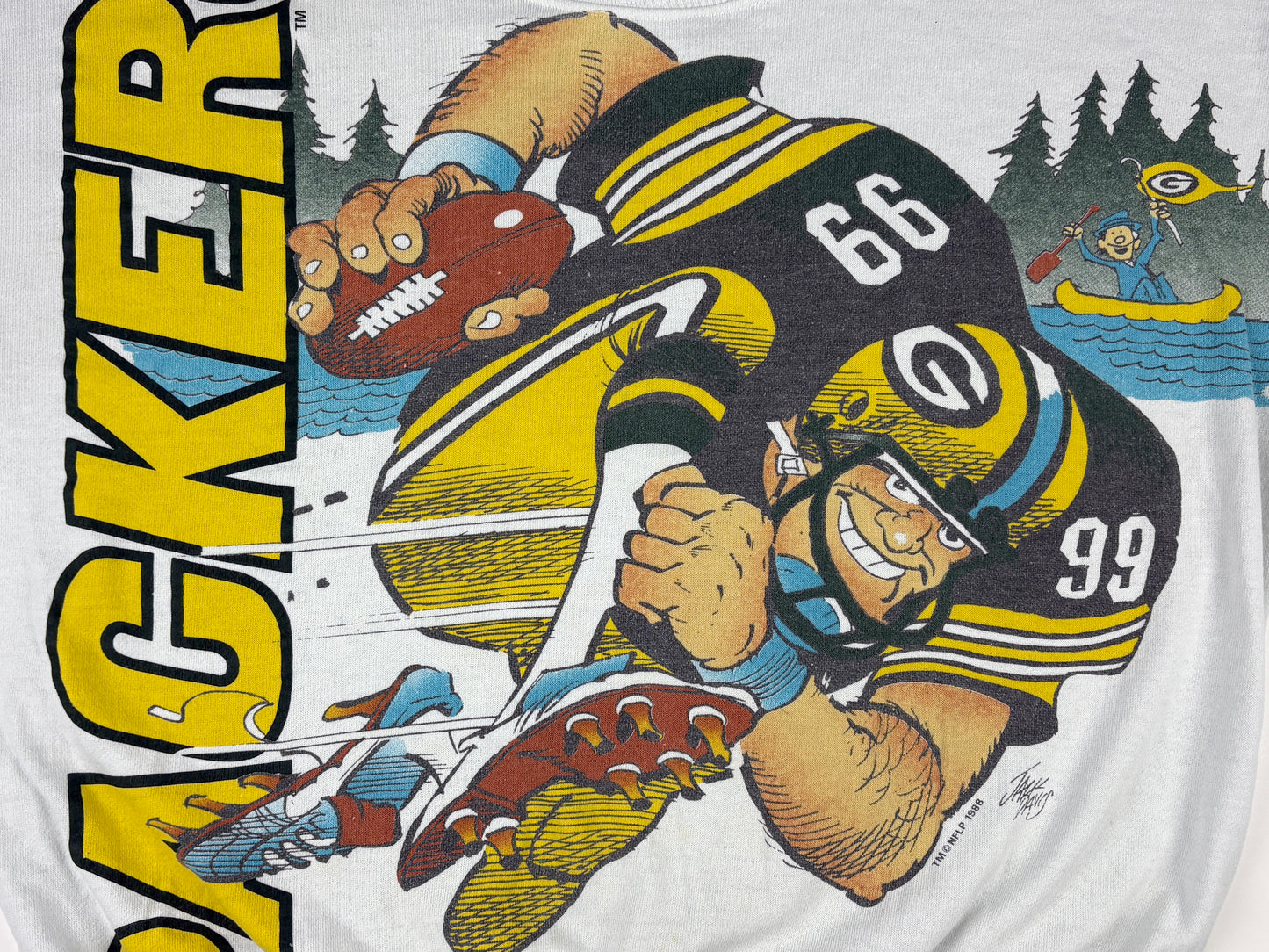 VTG '88 PACKERS AOP SWEATER