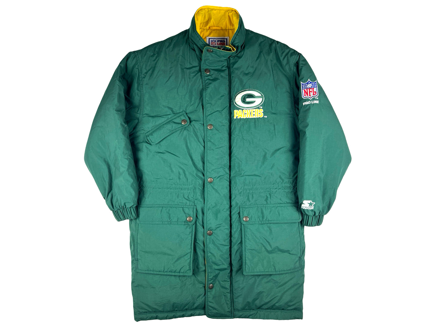 VTG GREEN BAY PACKERS STARTER JACKET