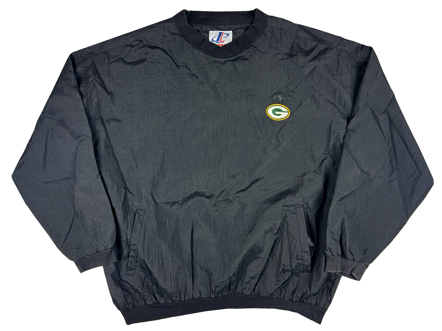 VTG GREEN BAY PACKERS NYLON CREWNECK