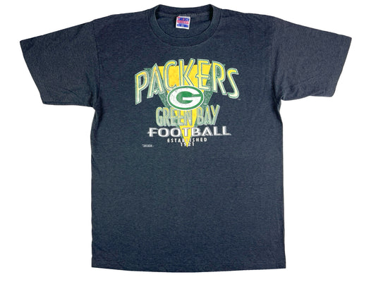 VTG '90S GREENBAY PACKERS STRIPED T-SHIRT